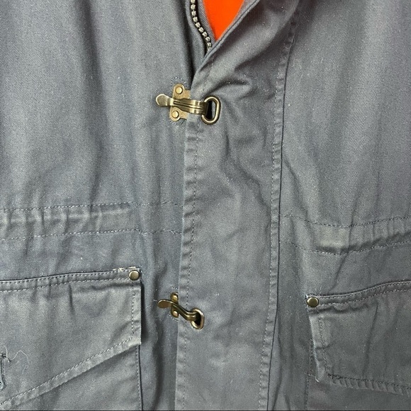 J. Crew Navy Blue Range Cargo Utility Jacket M - Picture 5 of 5